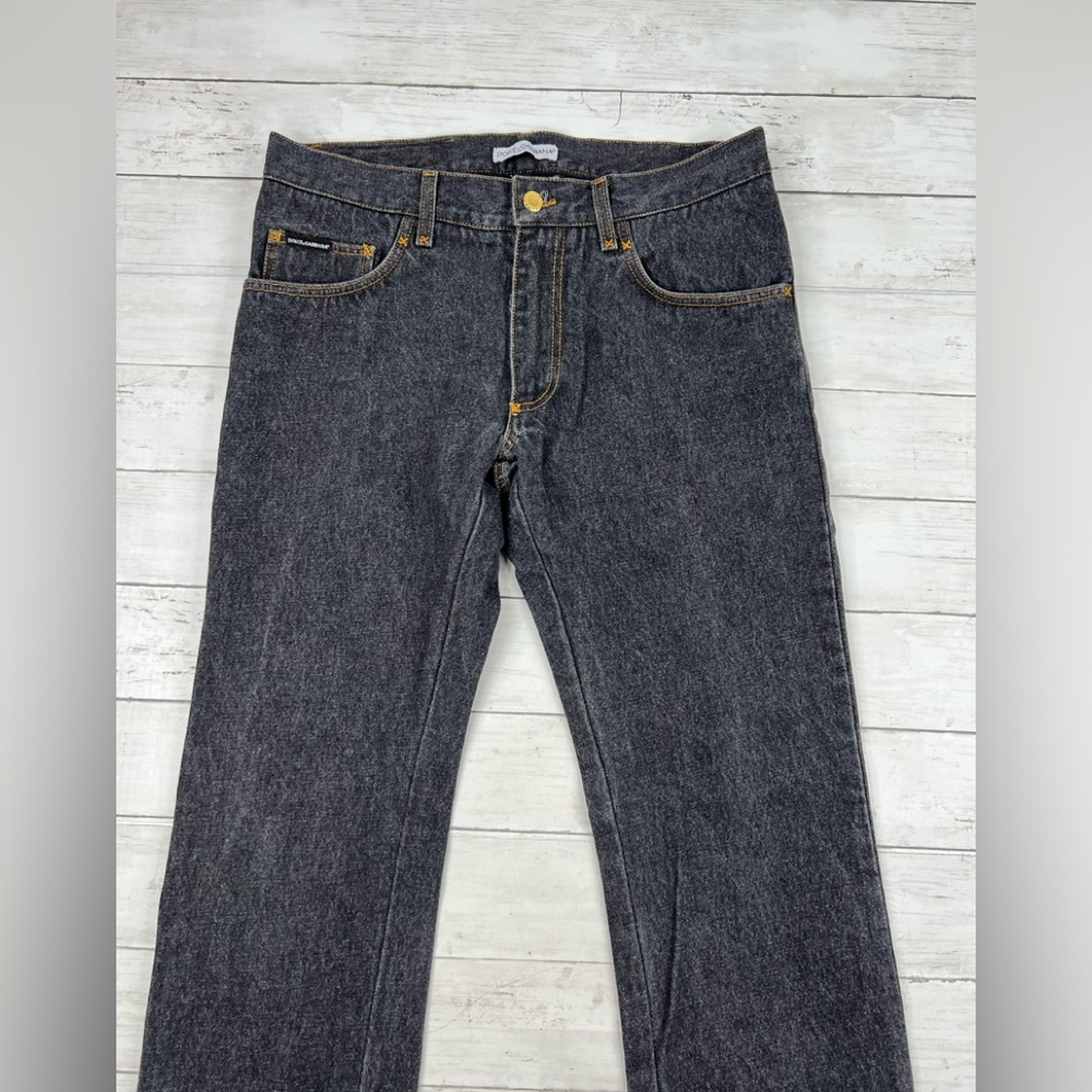 Dolce & Gabbana Men’s Size 48 IT/ 34 US Gray Denim Jeans - Picture 3 of 15